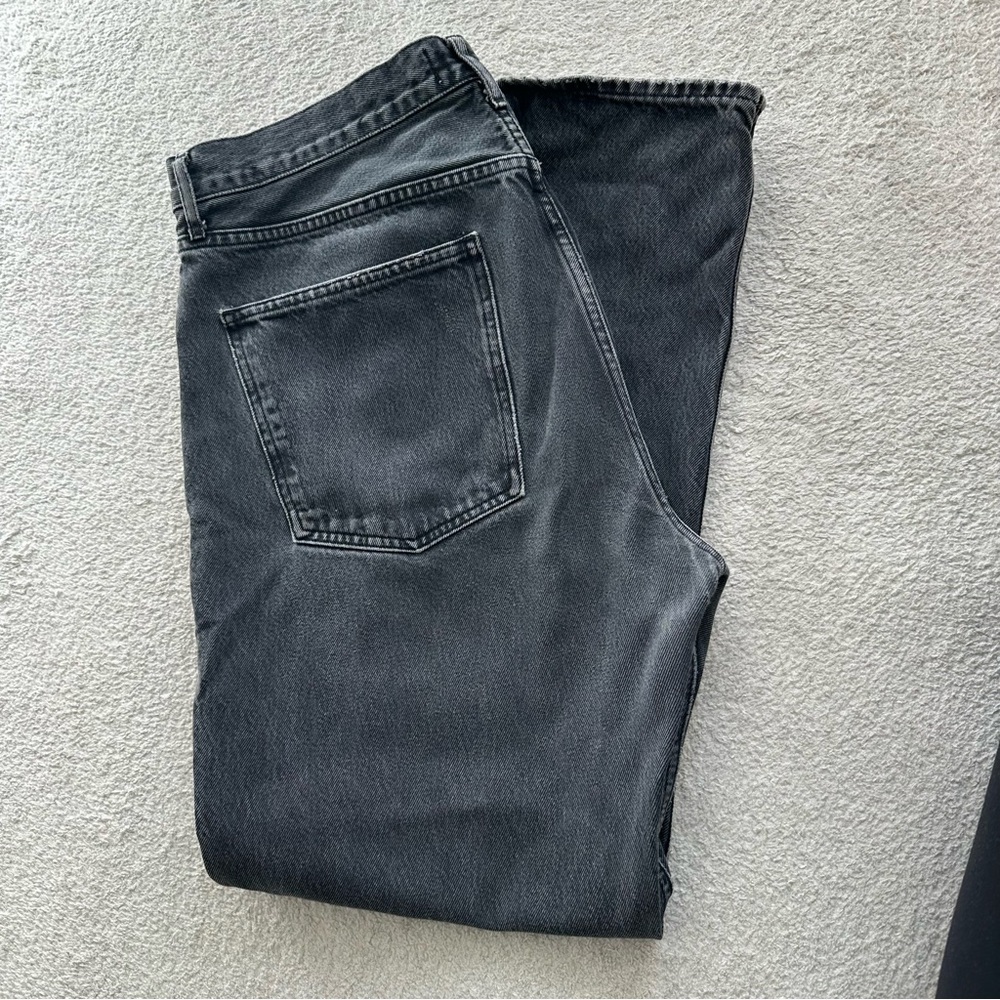 AGOLDE 90s Pinch Waist Jeans - Washed Black - Picture 8 of 8